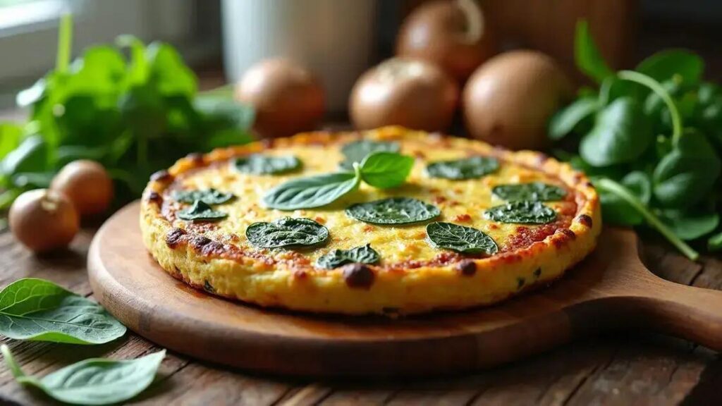 Spinach and Mushroom Frittata Recipes for Testosterone Boost