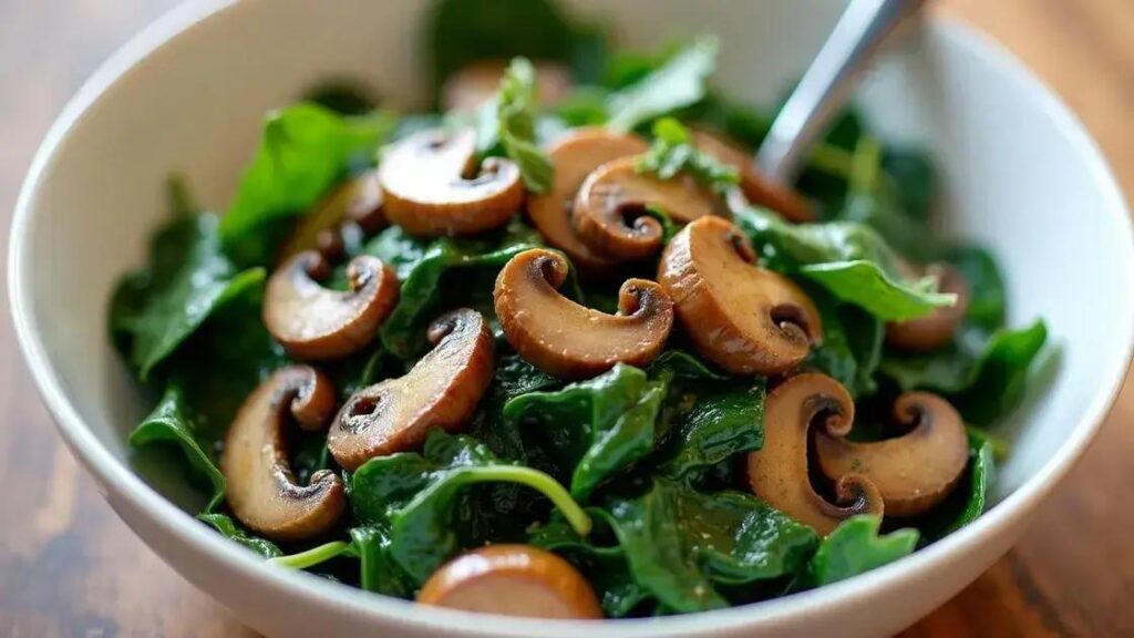 Spinach and Mushroom Stir-Fry Recipes for Testosterone Health
