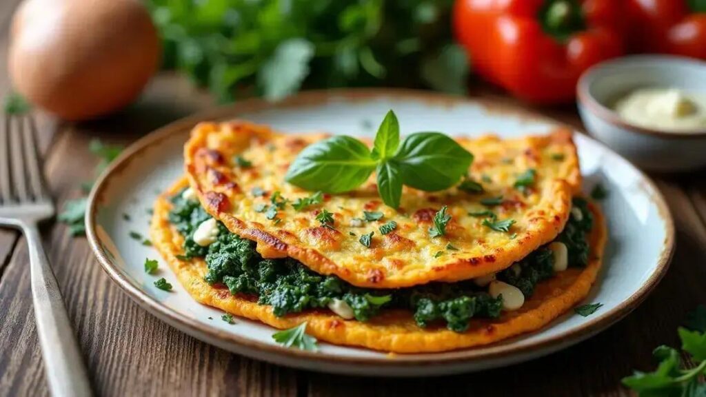Spinach and Sweet Potato Omelet Recipes for Hormonal Support