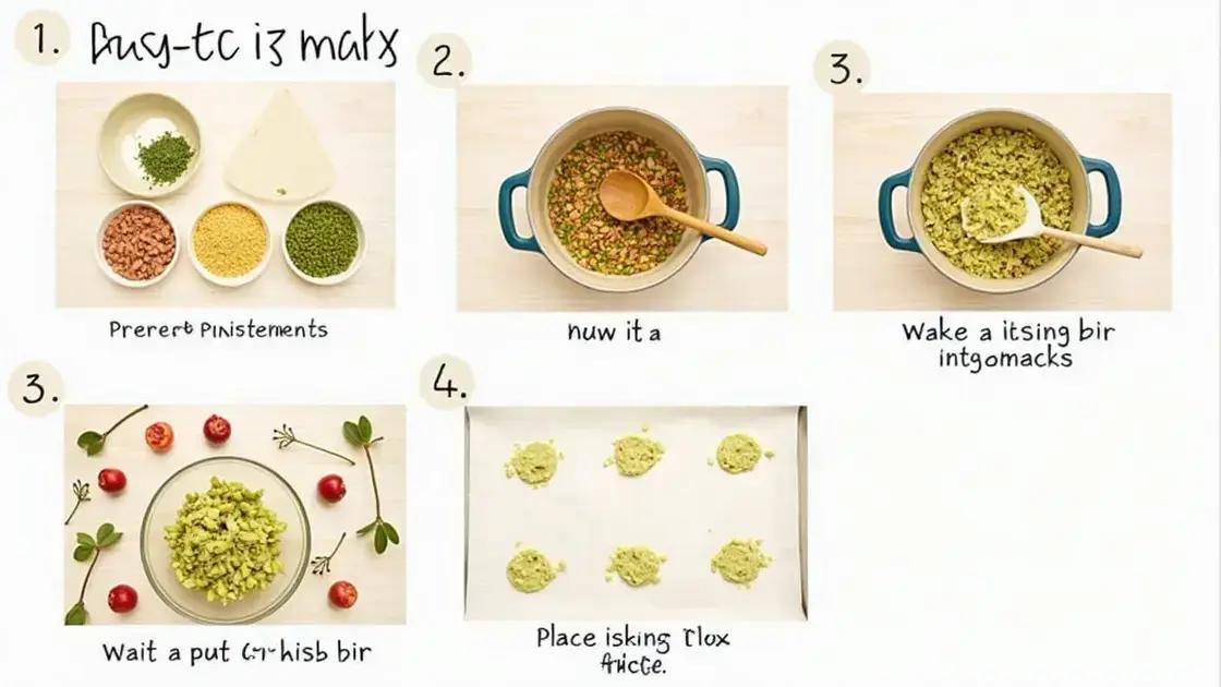 Step-by-Step Guide to Making the Snacks