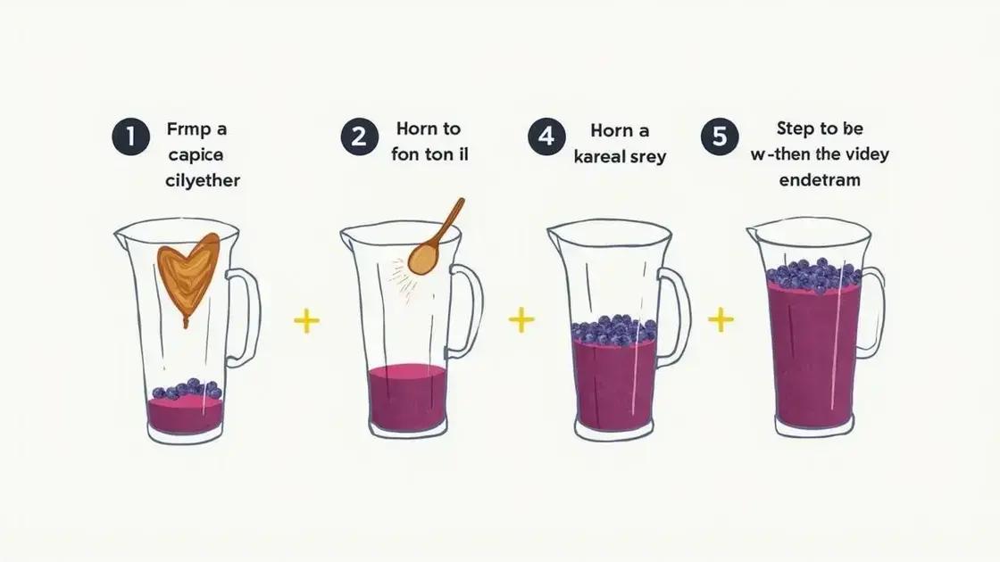 Step-by-Step Guide to Making Your Smoothie