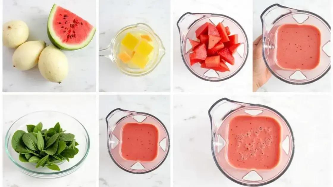 Step-by-Step Guide to Making Your Smoothie