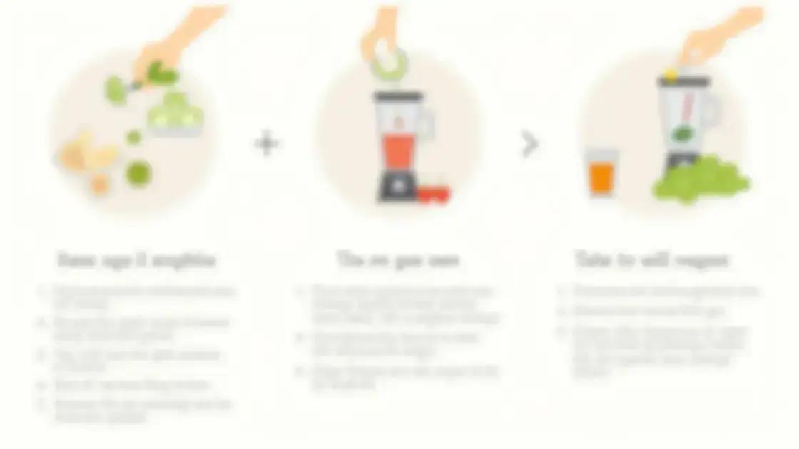 Step-by-Step Guide to Making Your Smoothie