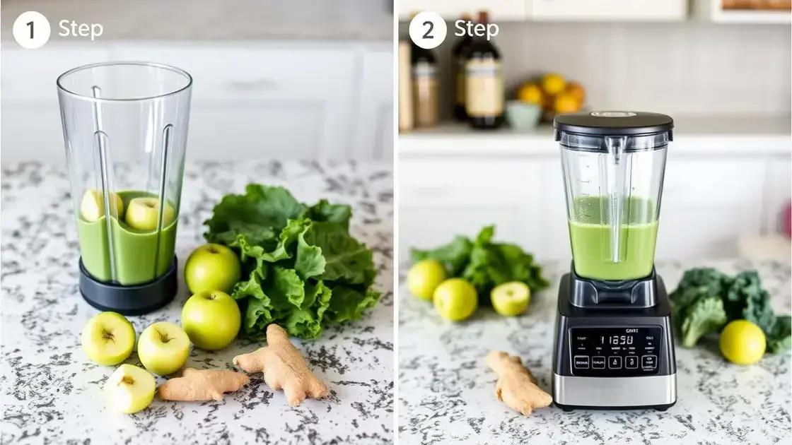 Step-by-Step Guide to Smoothie Preparation