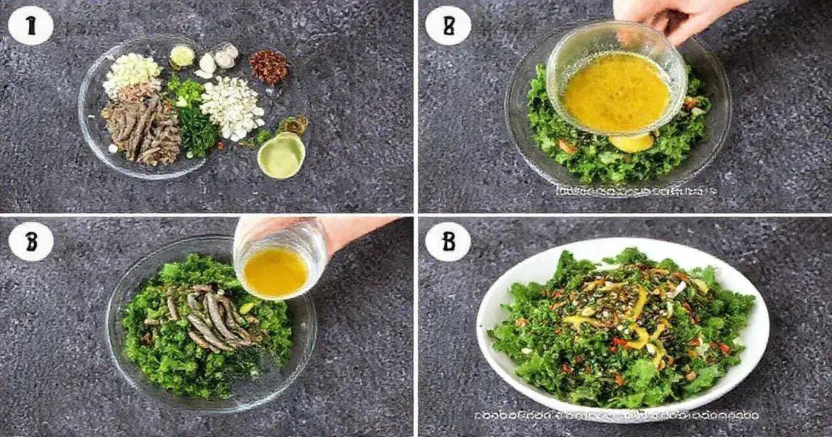 Step-by-Step Instructions to Prepare the Salad