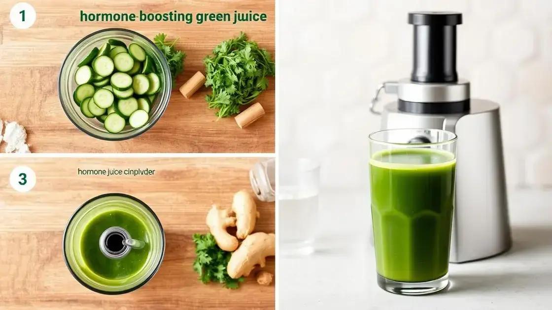 Step-by-Step Juice Preparation