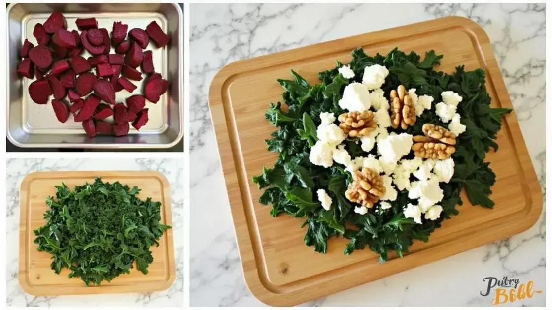 Step-by-Step Recipe for Roasted Beet and Kale Salad