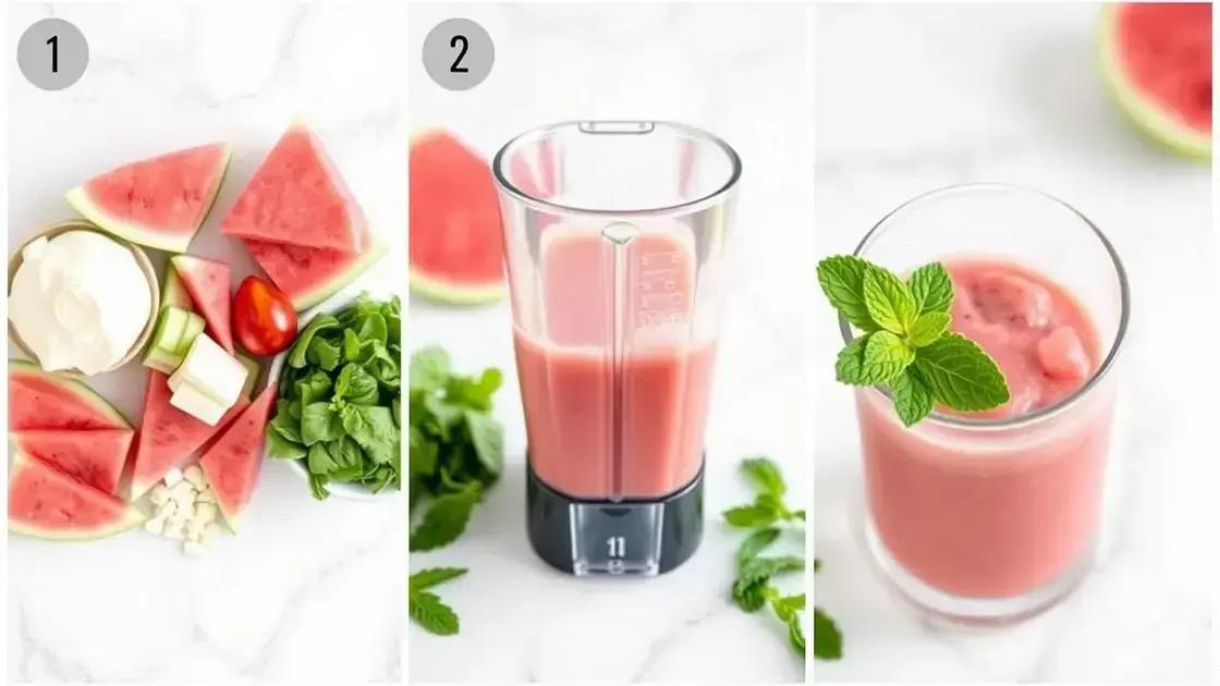 Step-by-Step Recipe for the Smoothie