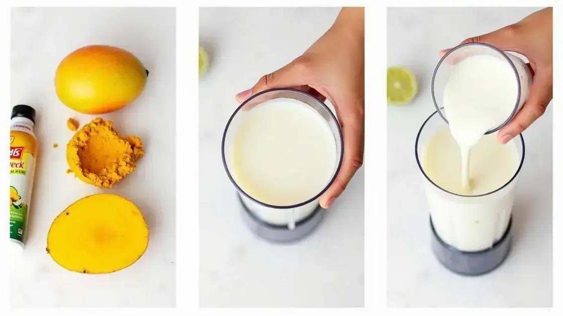 Step-by-Step Smoothie Recipe