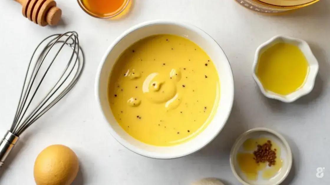 Steps to Prepare the Mustard Dressing