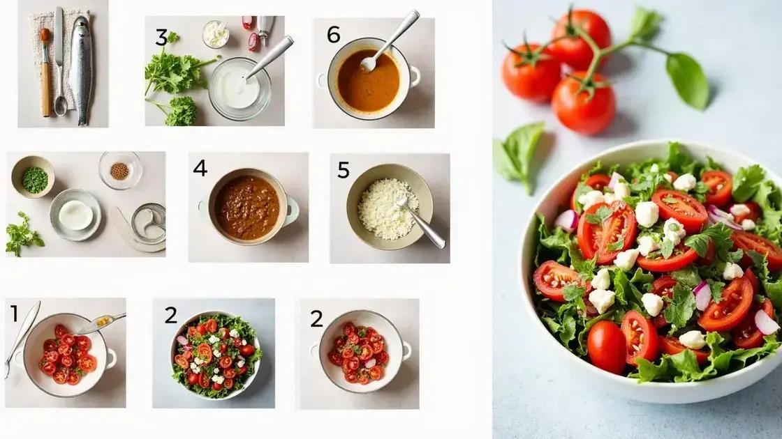 Steps to Prepare the Salad