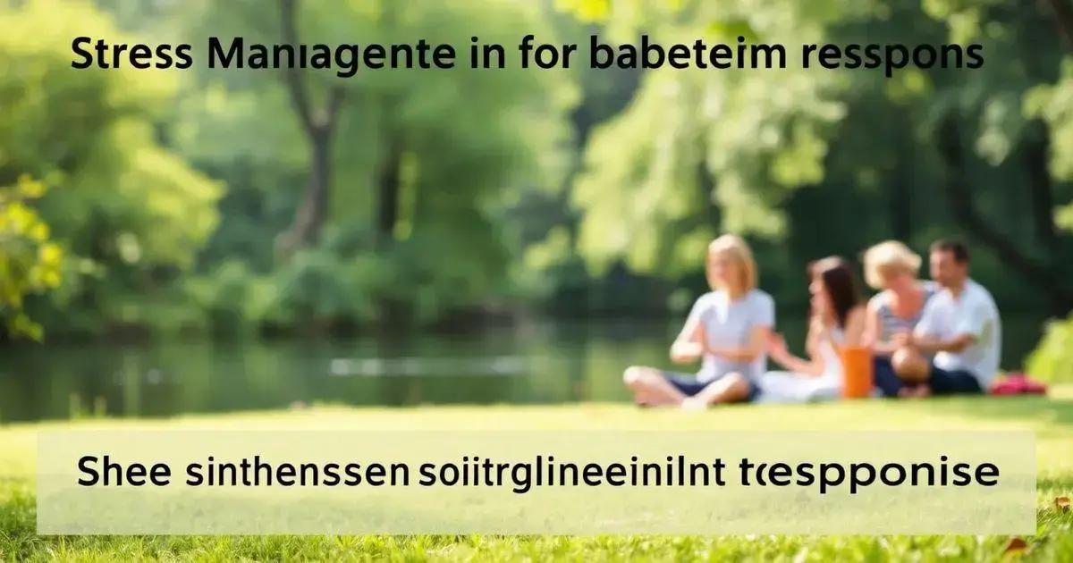 Stress Management Techniques for Better Insulin Response
