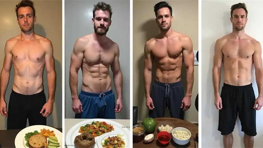 Success Stories of Men Using Meal Prep