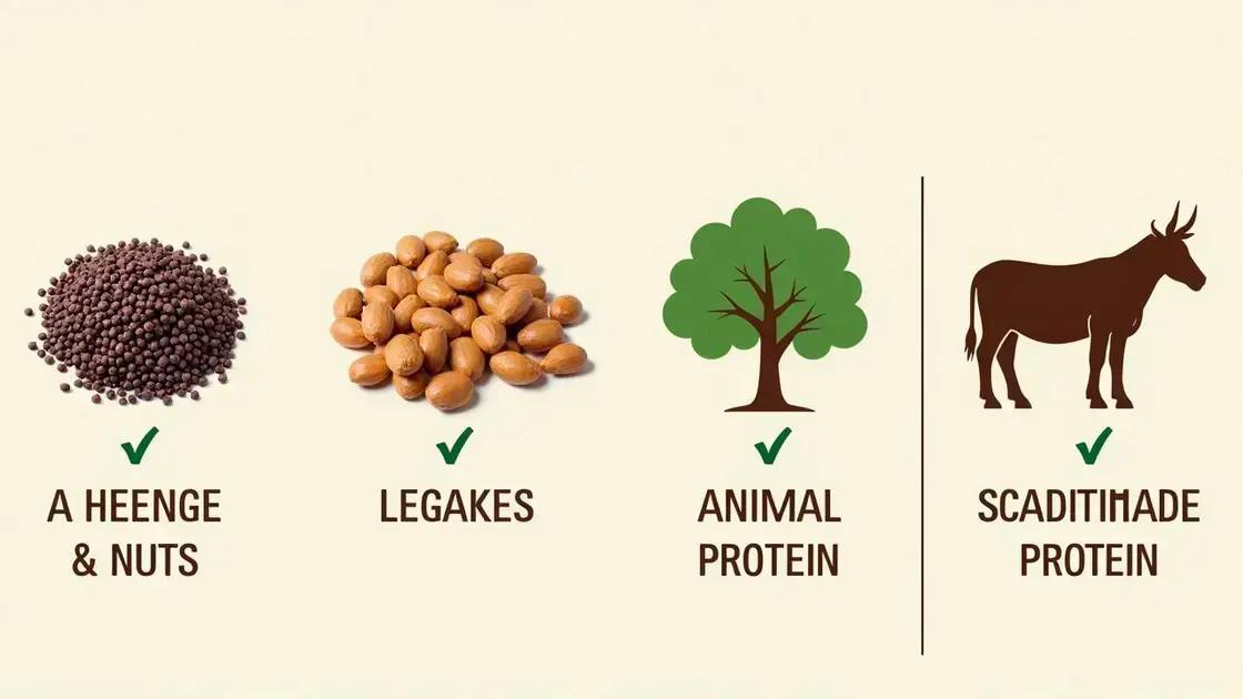 Sustainable Proteins vs. Traditional Options