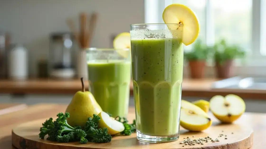 The Benefits of Pear and Kale for Hormonal Health