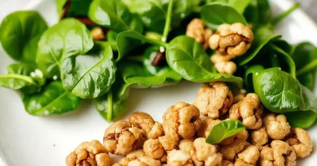 The Health Benefits of Spinach and Walnuts
