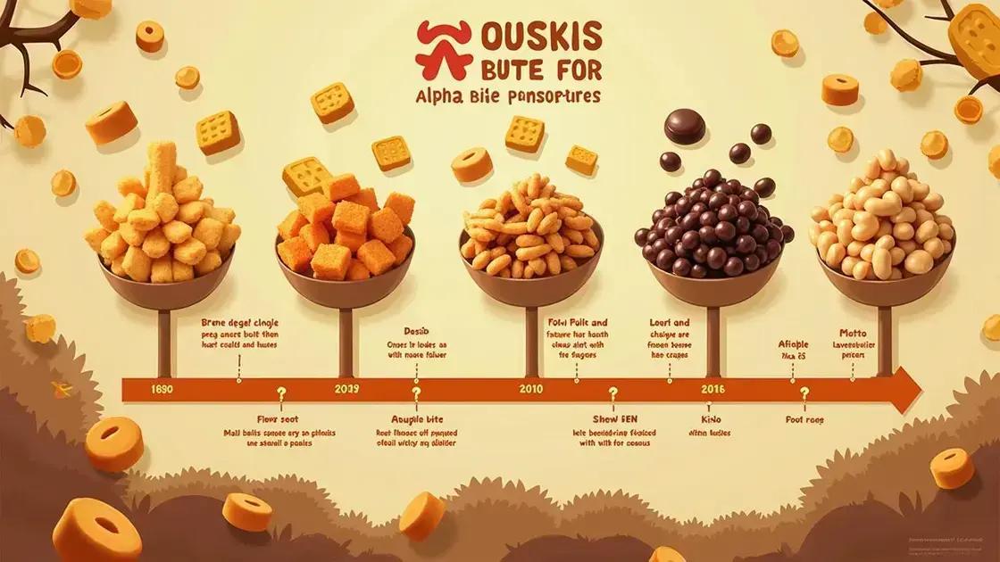 The History of Alpha Bites