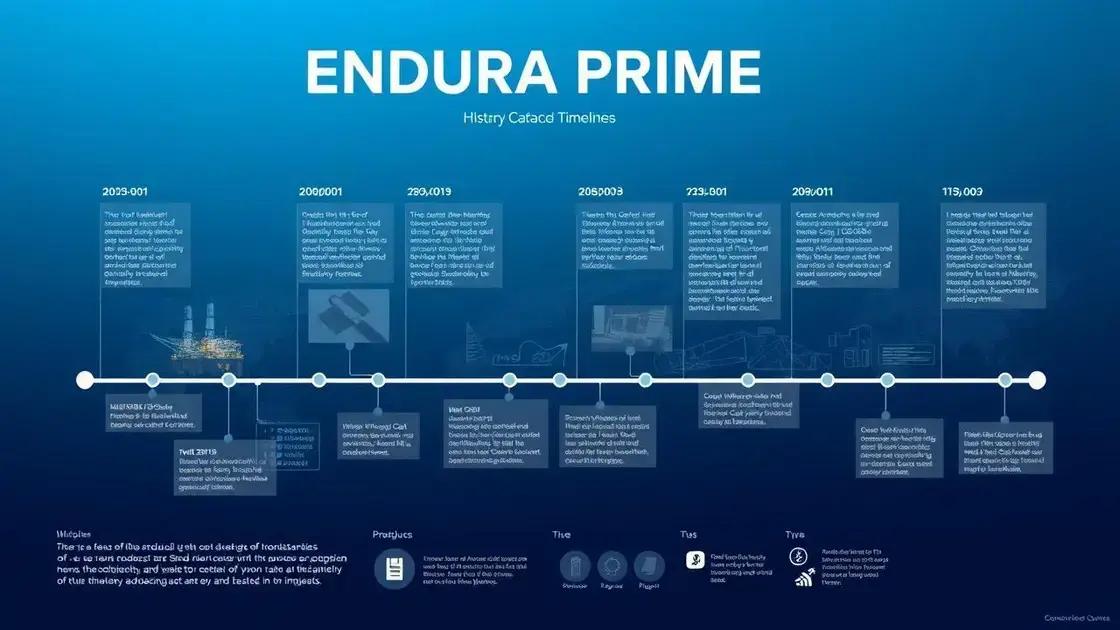 The History of Endura Prime