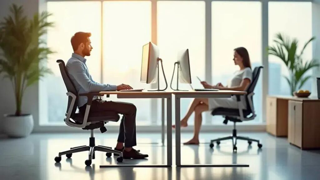 The Impact of Ergonomic Workspaces on Men’s Posture