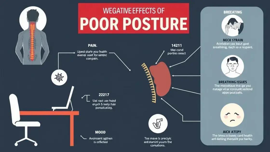 The Impact of Poor Posture on Health
