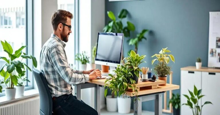 The Impact of Standing Desks on Men’s Physical and Mental Health