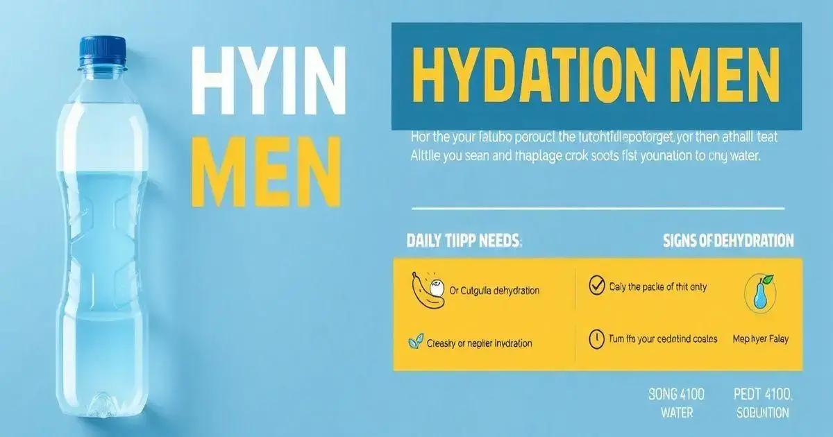The Importance of Hydration for Men
