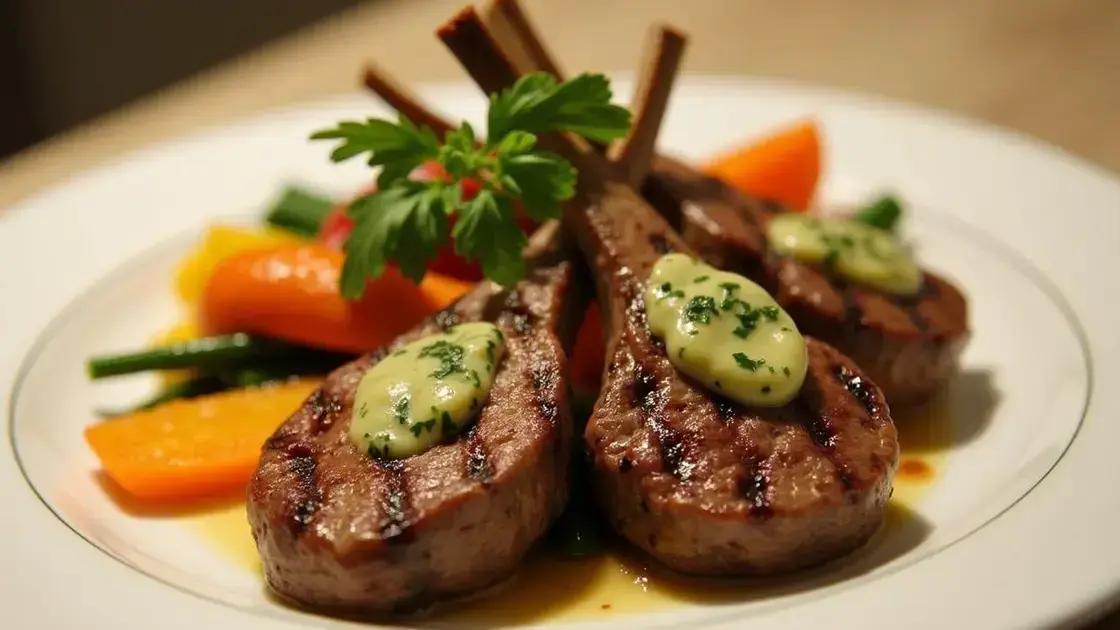 The Nutritional Benefits of Lamb and Herb Butter