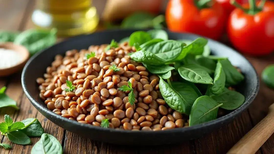 The Nutritional Benefits of Lentils and Spinach