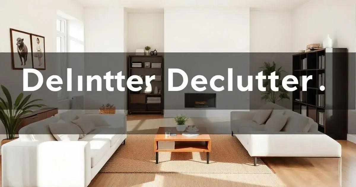 The Physical and Mental Benefits of Decluttering