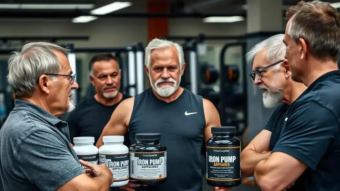 The Rise of Iron Pump Among Older Men