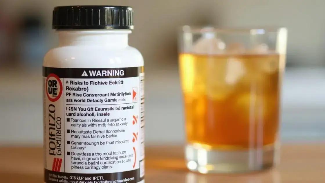 The Risks of Mixing Fortirise Max with Alcohol