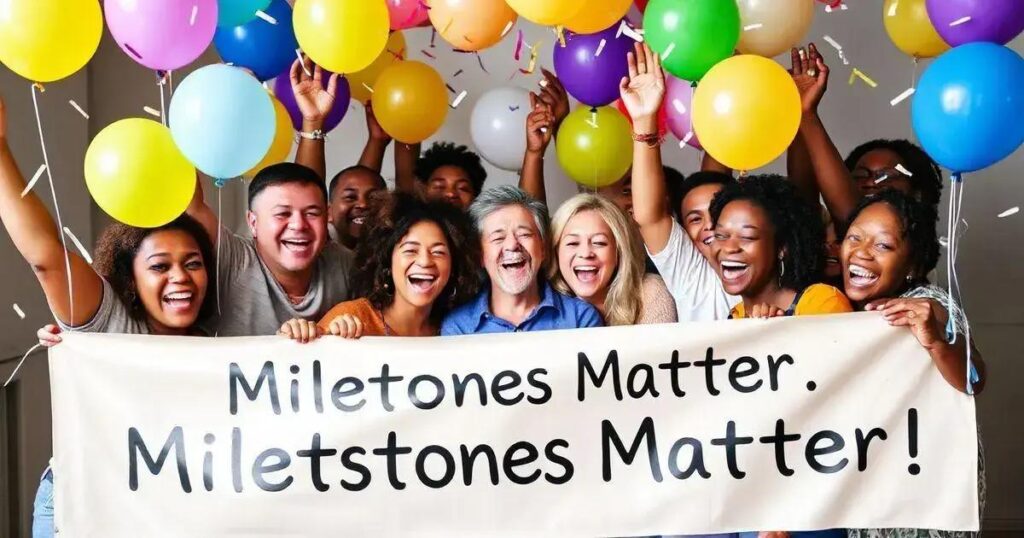 The Role of Celebrating Milestones in Health Progress