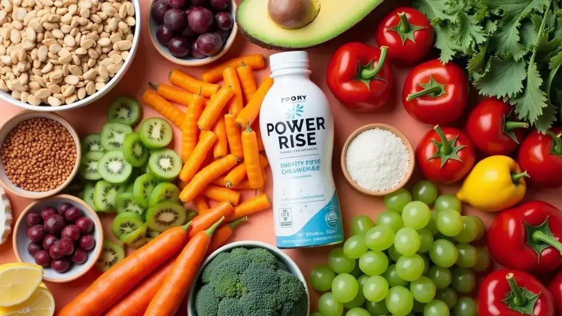 The Role of Diet in Enhancing POWER RISE