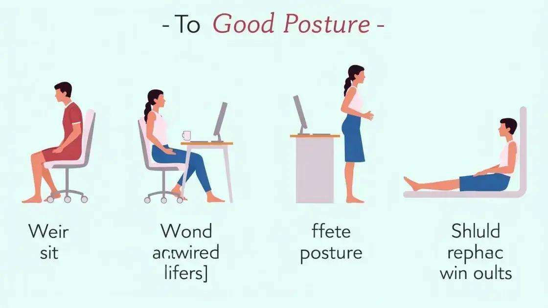 The Role of Posture in Back Health