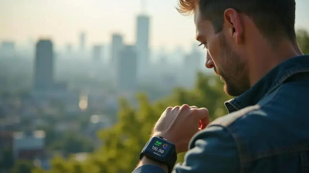 The Role of Wearable Air Quality Monitors in Men's Health