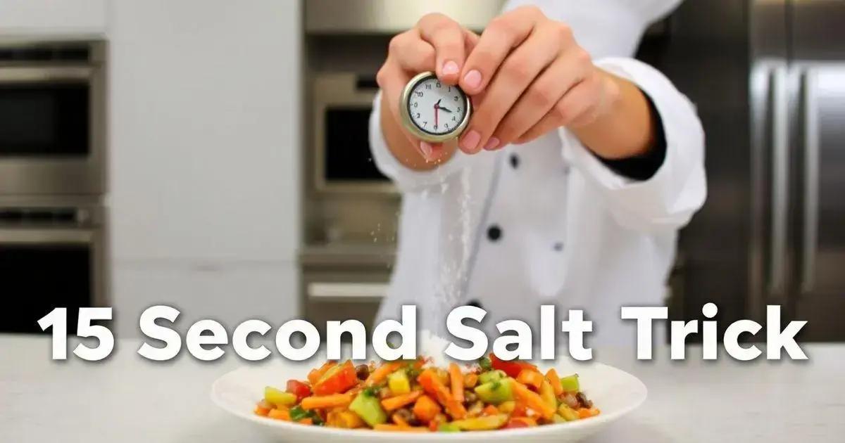 The Science of the 15 Second Salt Trick