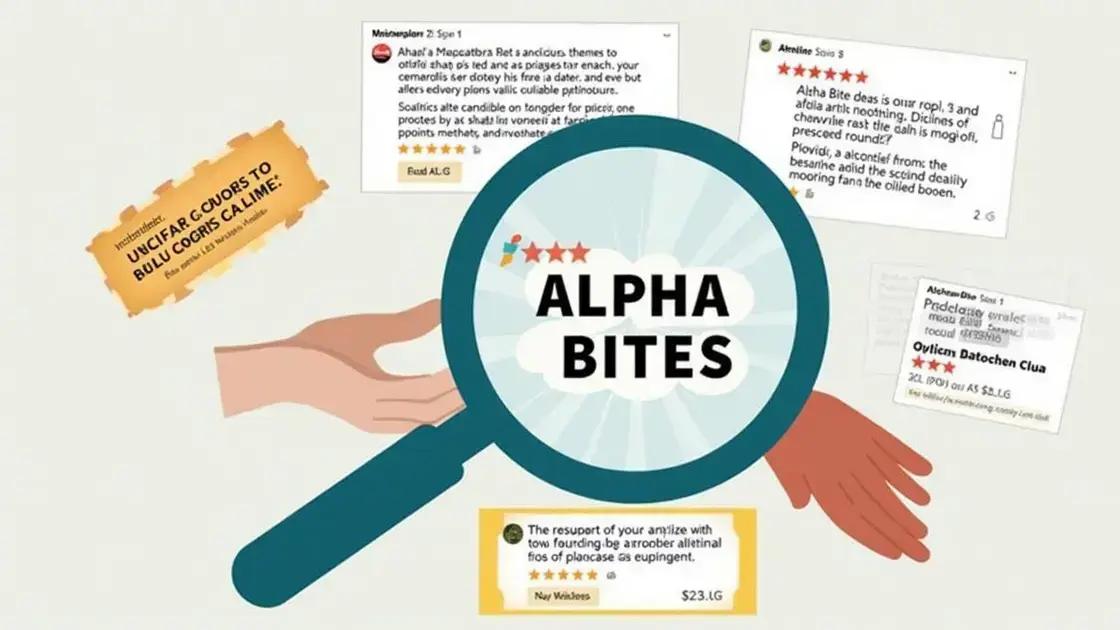 The Truth Behind Alpha Bites
