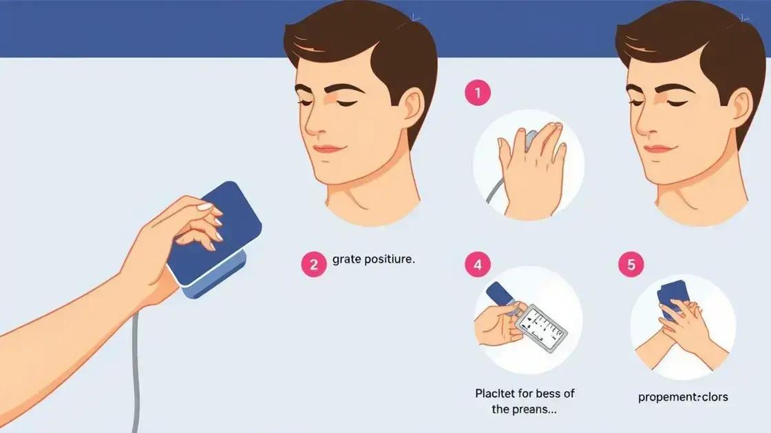 Tips for Accurate Blood Pressure Monitoring