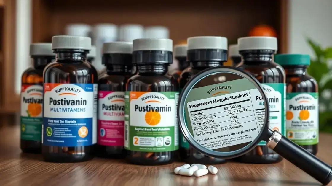 Tips for Choosing Quality Multivitamins