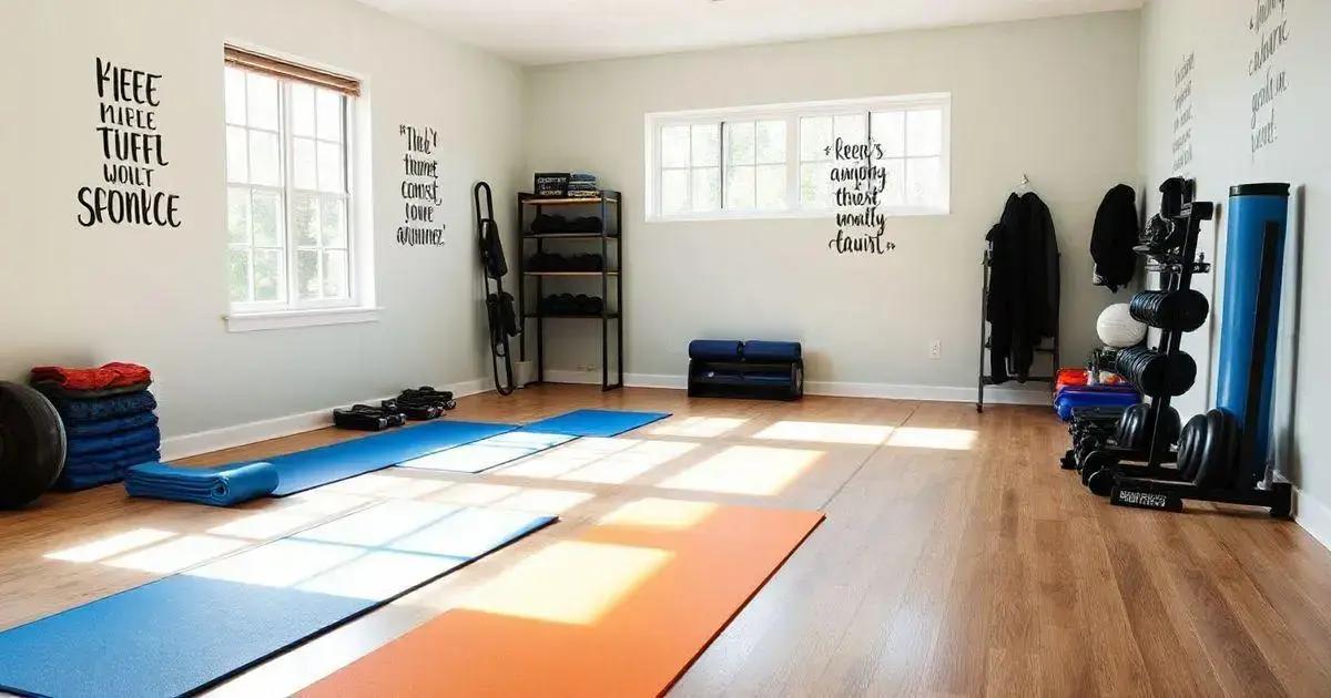 Tips for Creating a Home Workout Space