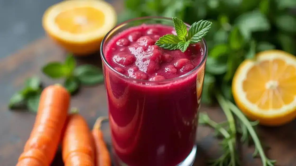 Tips for Enhancing Your Beet and Carrot Juice Recipe