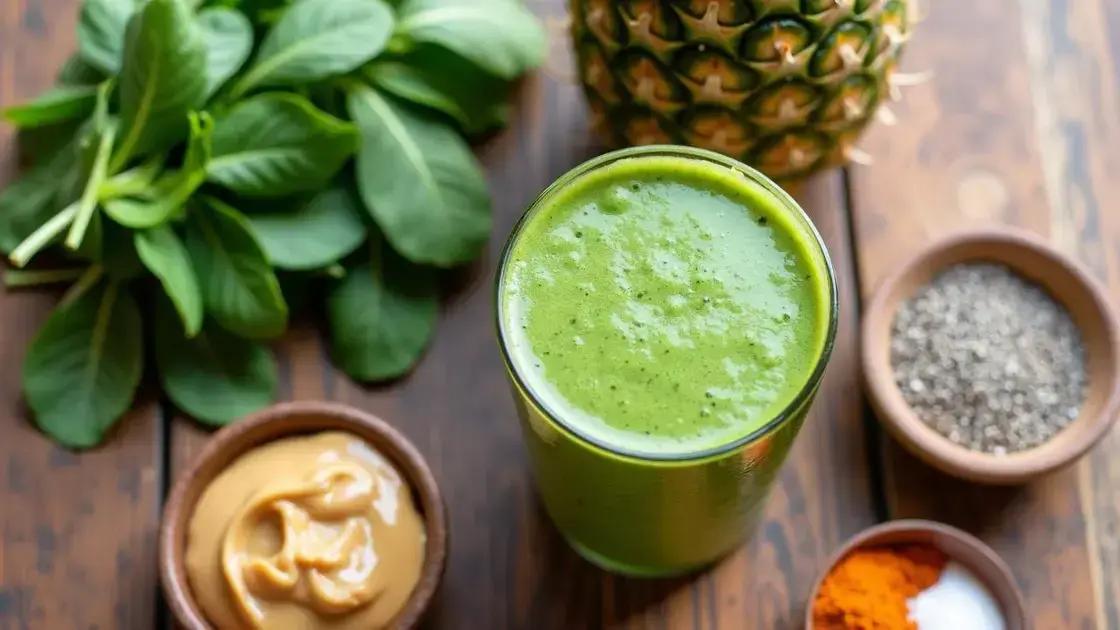 Tips for Enhancing Your Green Smoothie