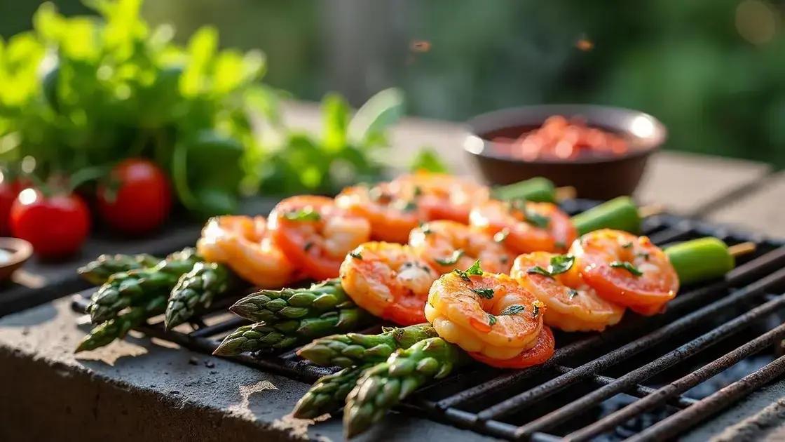 Tips for Grilling Shrimp and Asparagus