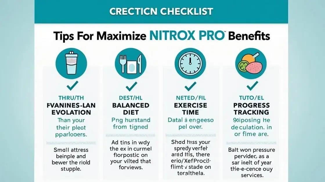 Tips for Maximizing NITROX PRO Benefits