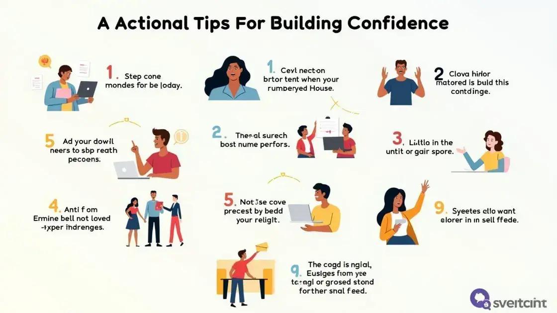 Tips for Maximizing Your Confidence