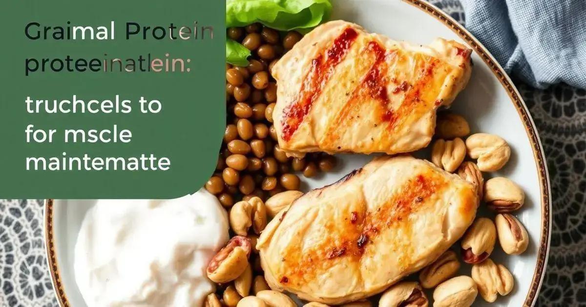 Tips for Optimal Protein Intake