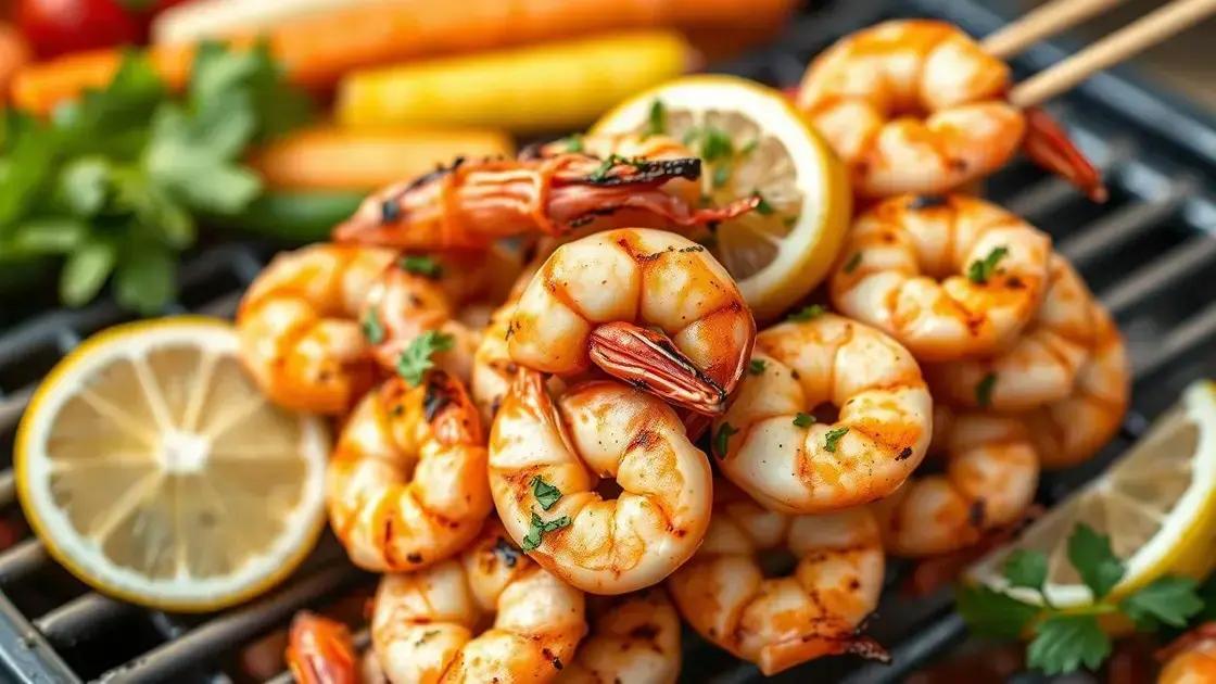Tips for Perfectly Grilled Shrimp