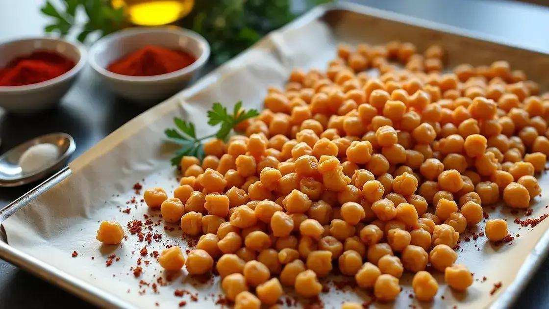 Tips for Perfectly Roasted Chickpeas