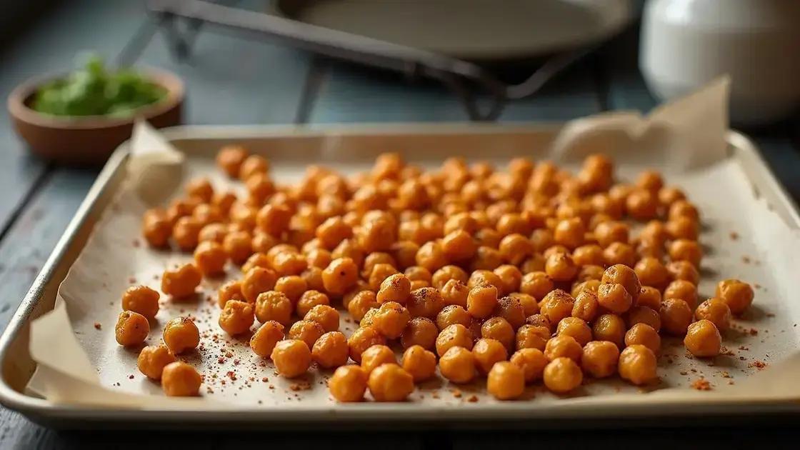 Tips for Perfectly Roasting Chickpeas