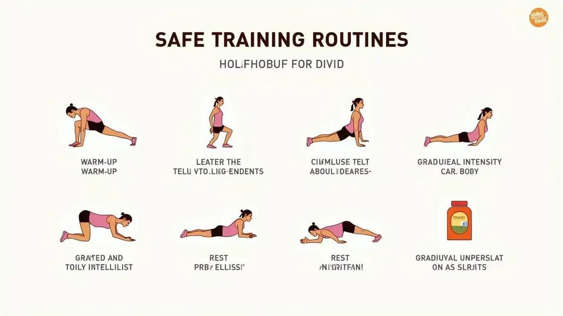 Tips for Safe and Effective Training Routines